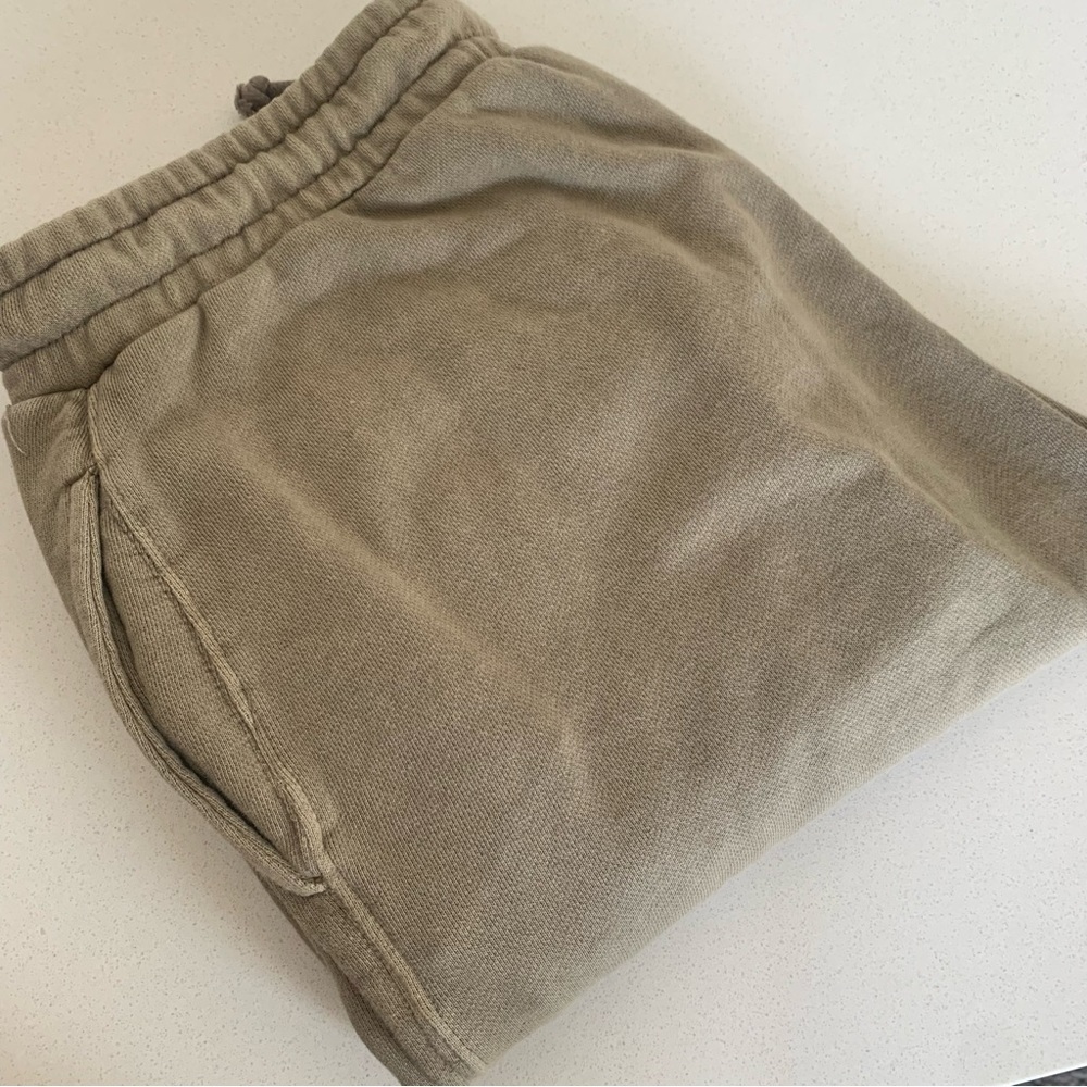 Zara sweat set size M oversized washed sweatshirt and sweat pants color: mink - Picture 4 of 7